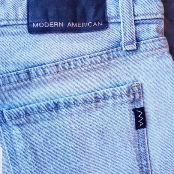 💚5/$25  MODERN AMERICAN West Side Denim Jean Shorts Size 6 (27) - Picture 7 of 15